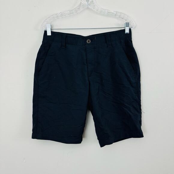Under Armour Black Chino Shorts Men’s Size 32 - Picture 1 of 7